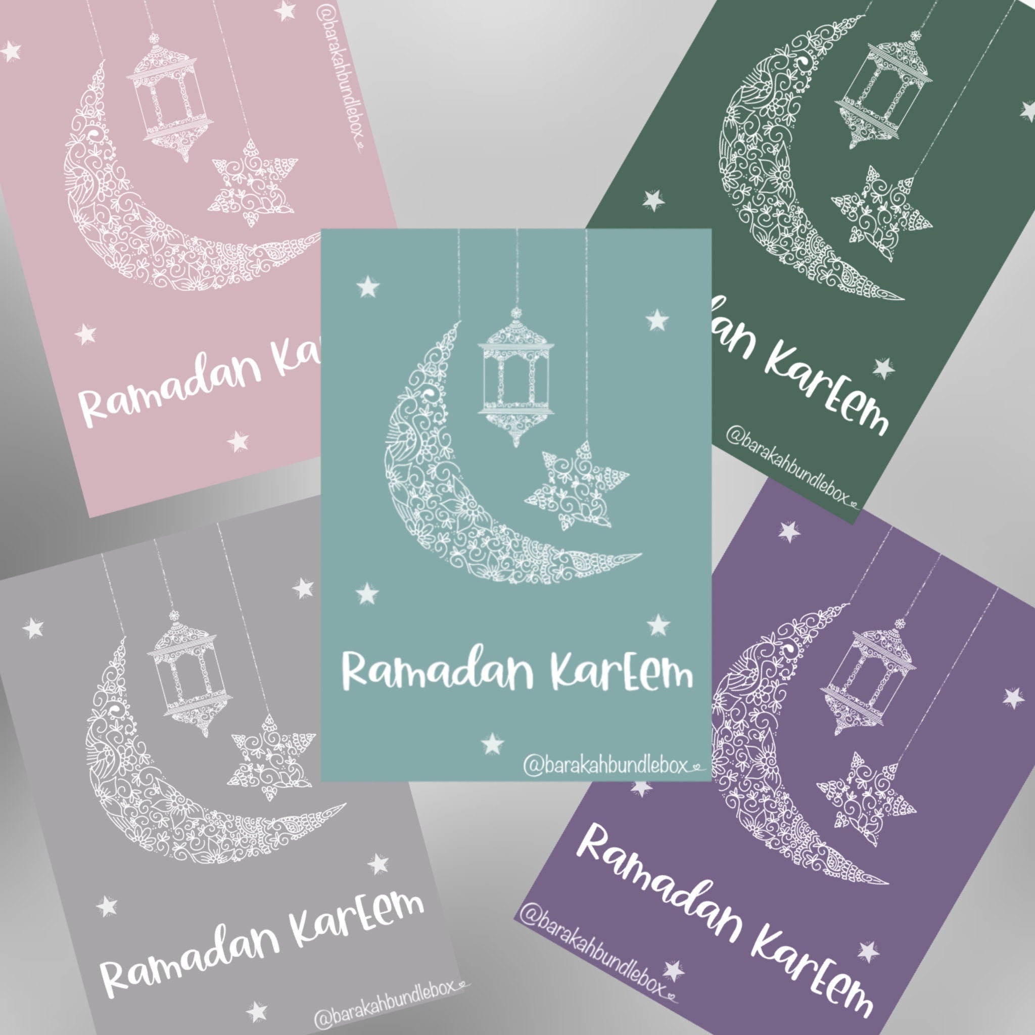 Ramadan Kareem Greeting Cards