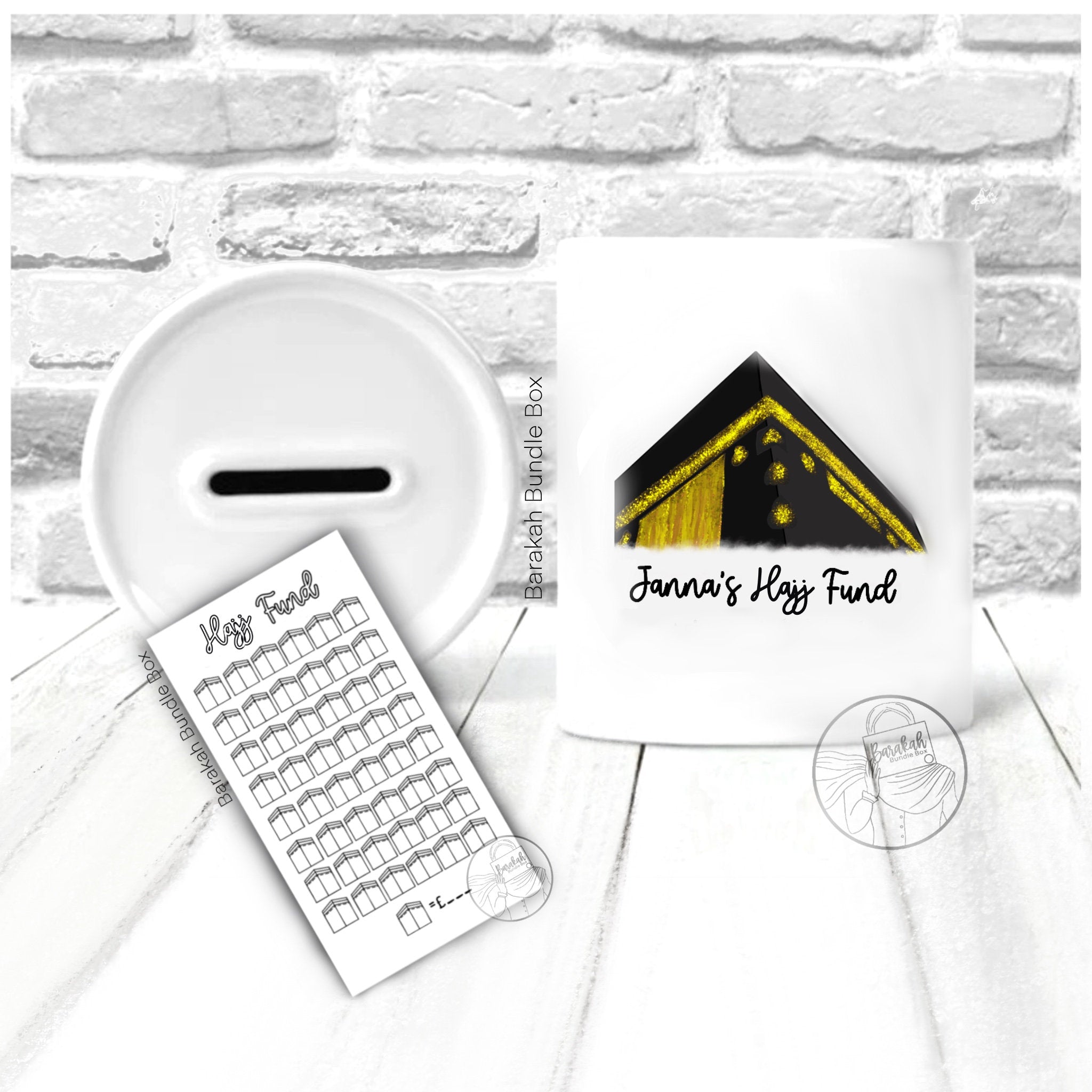 Personalised Hajj/Umrah Fund Money bank