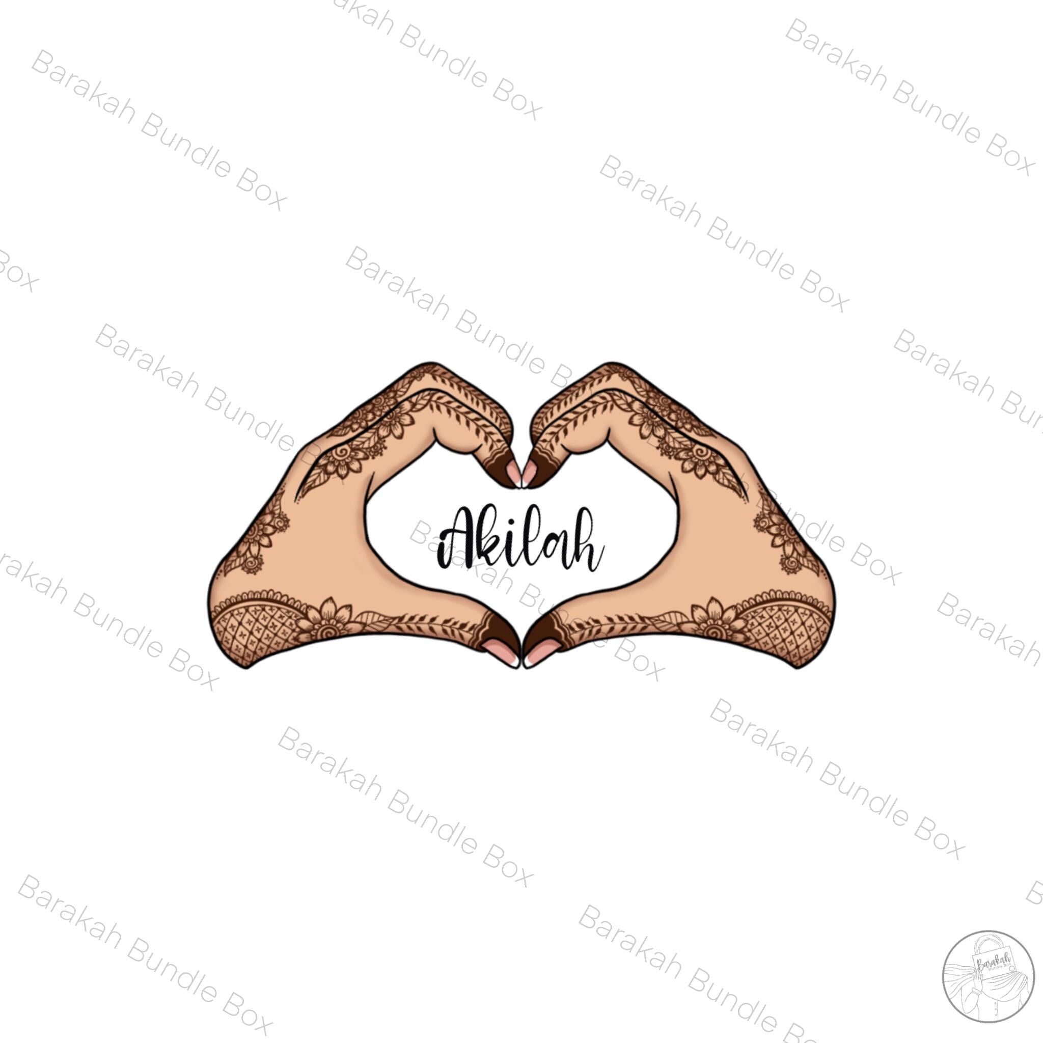 Henna Inspired Custom Glass Tumbler with Glass Straw