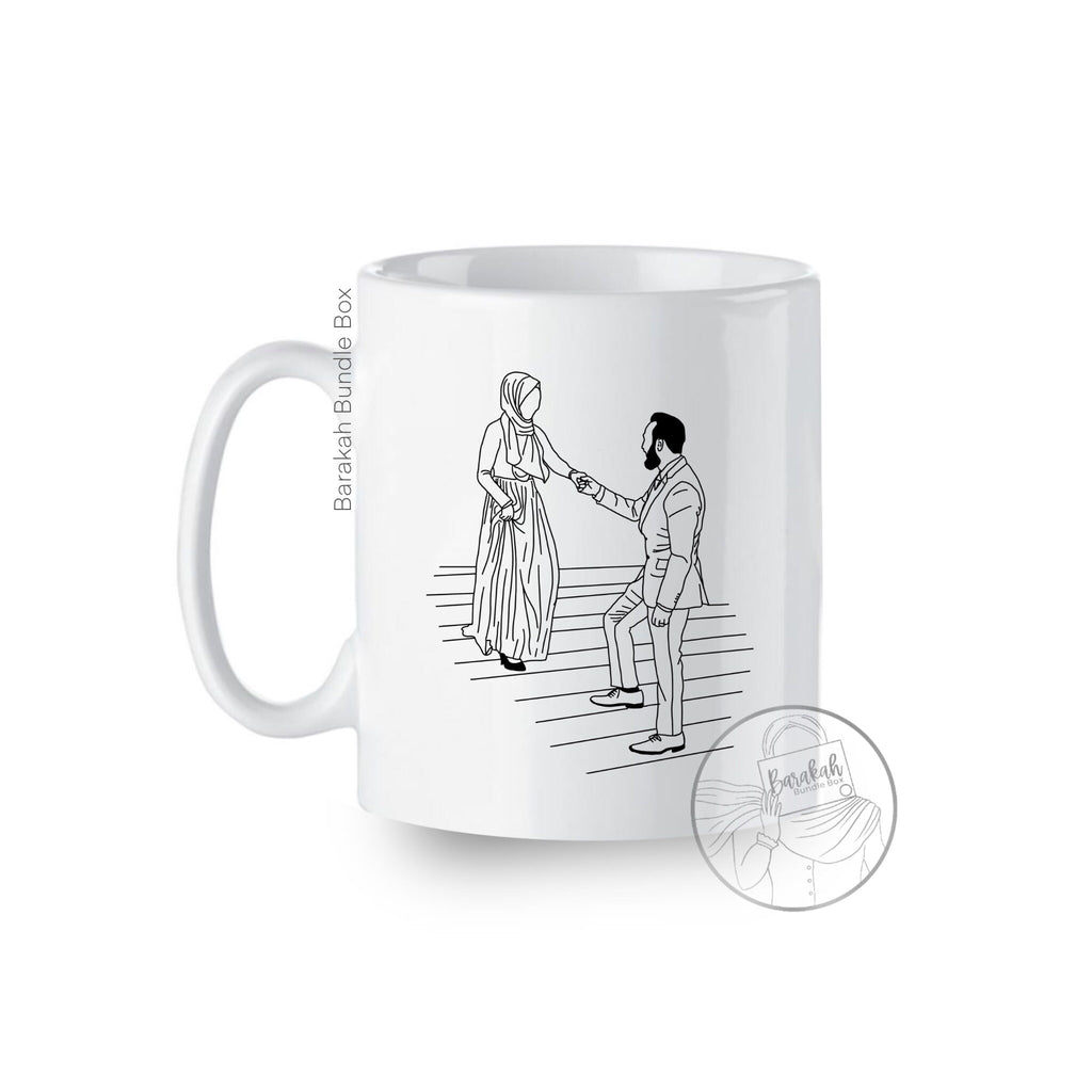 Minimal Custom Illustration Outline - 11oz Mug