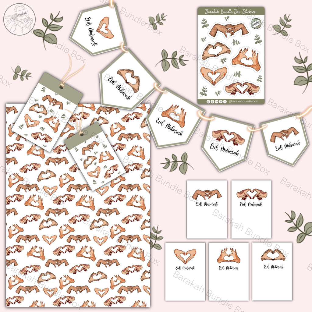Henna Bundle Box - Gift Wrapping Set