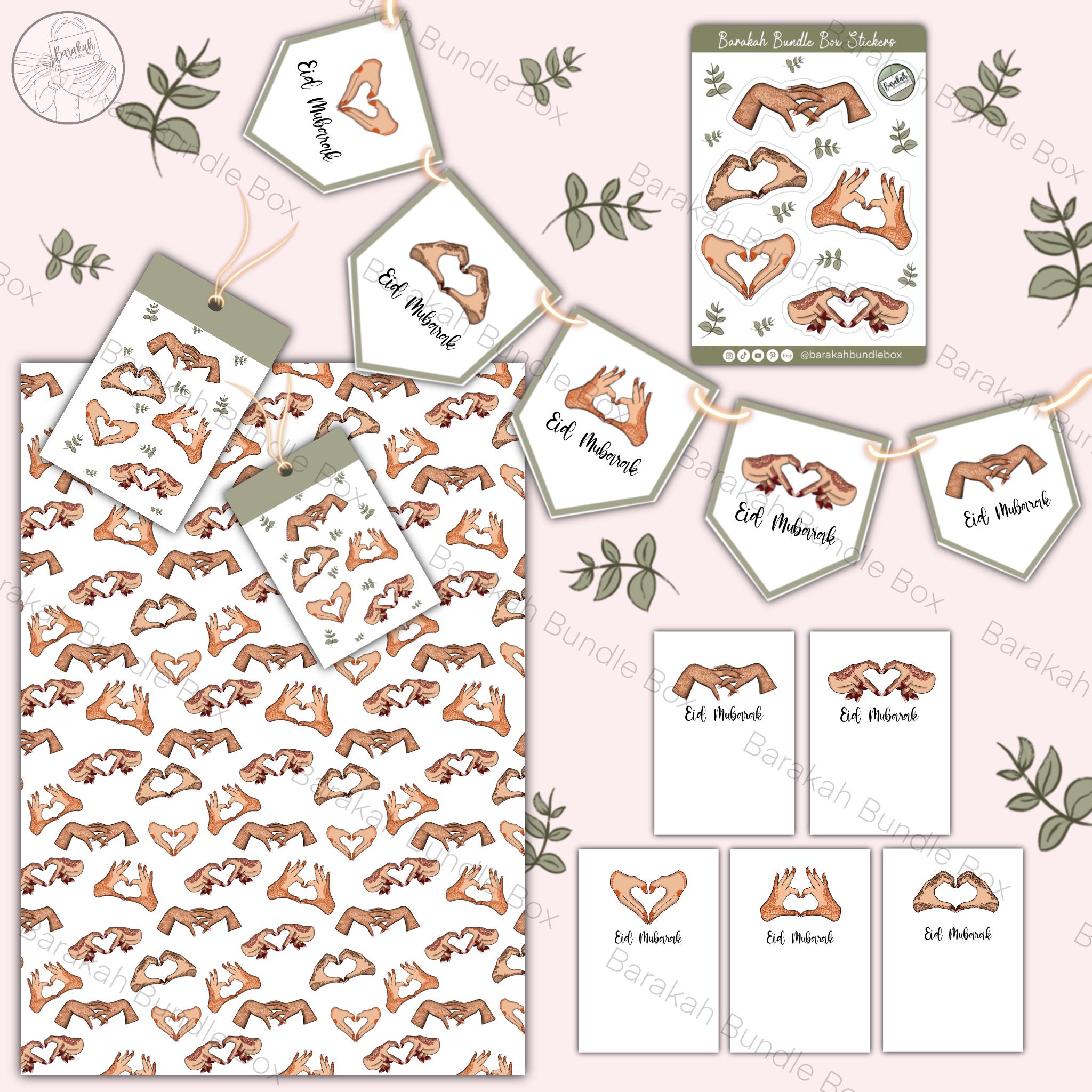 Henna Bundle Box - Gift Wrapping Set