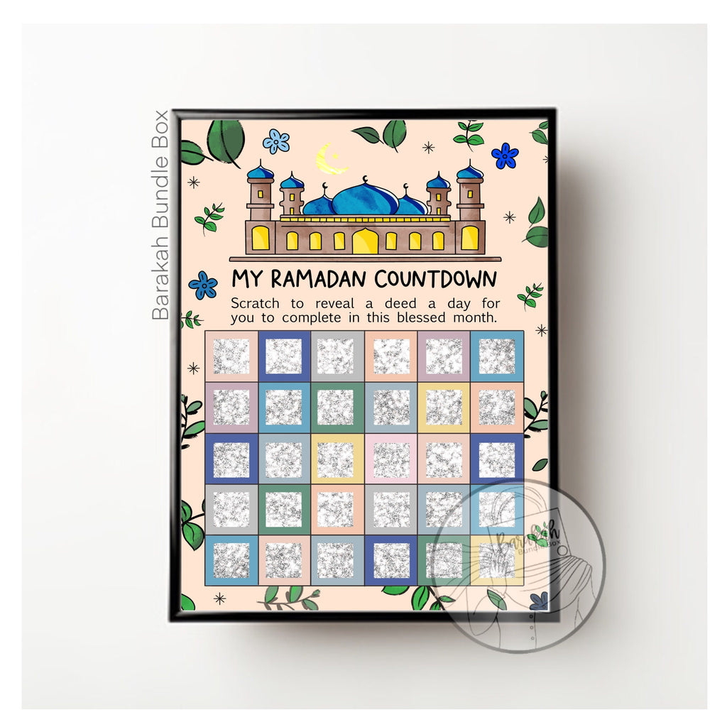 Personalised Ramadan Countdown Calendar