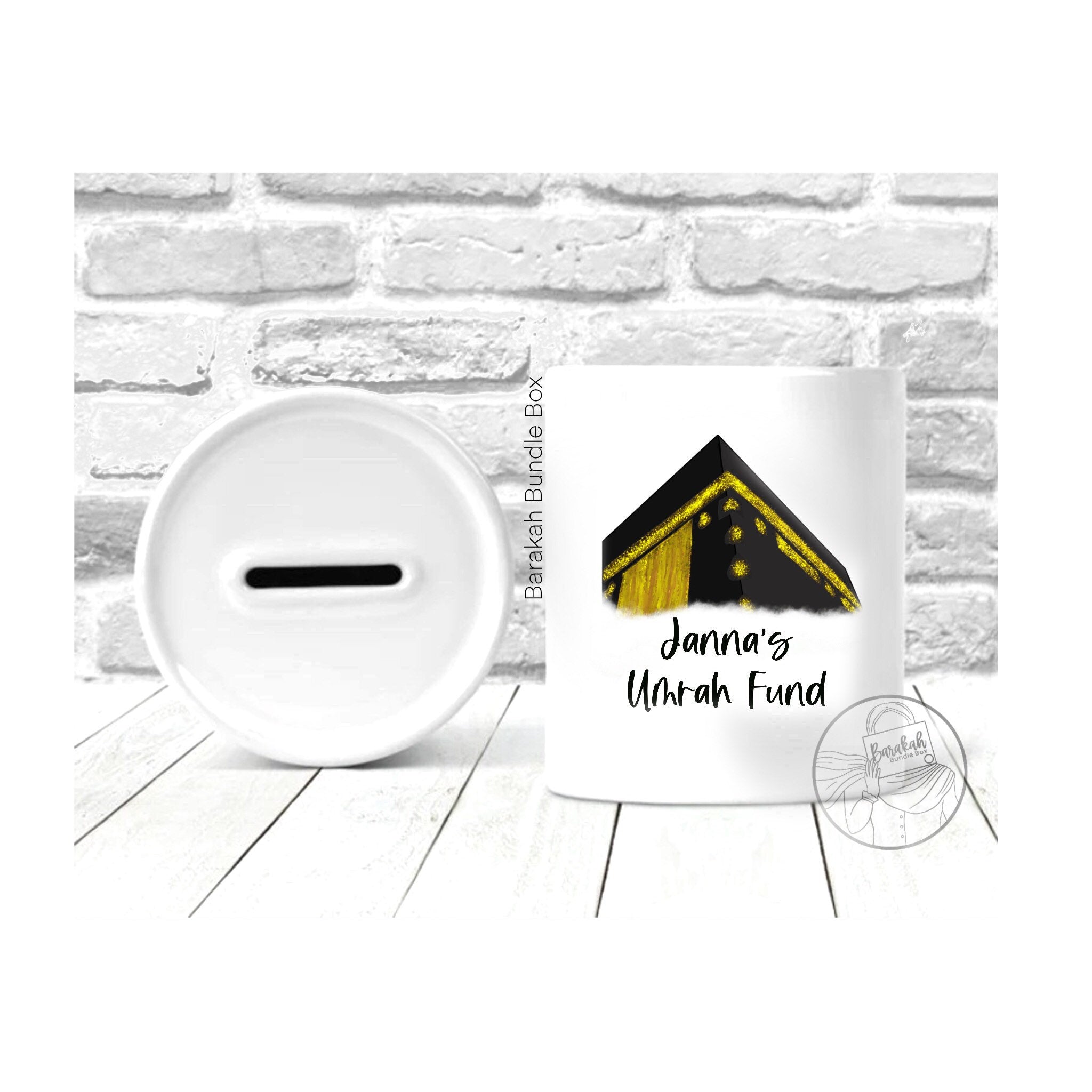 Personalised Hajj/Umrah Fund Money bank