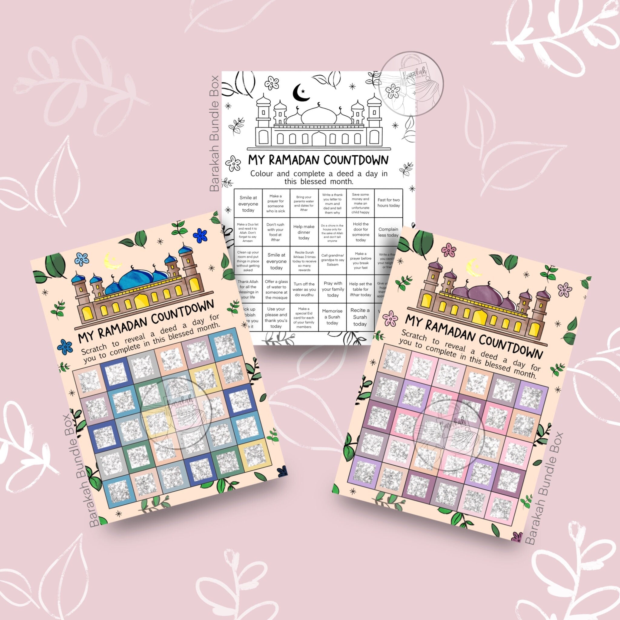 Personalised Ramadan Countdown Calendar