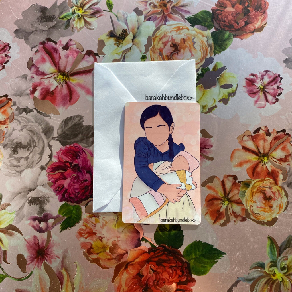 Digital Illustration Wallet Purse Card Keepsake