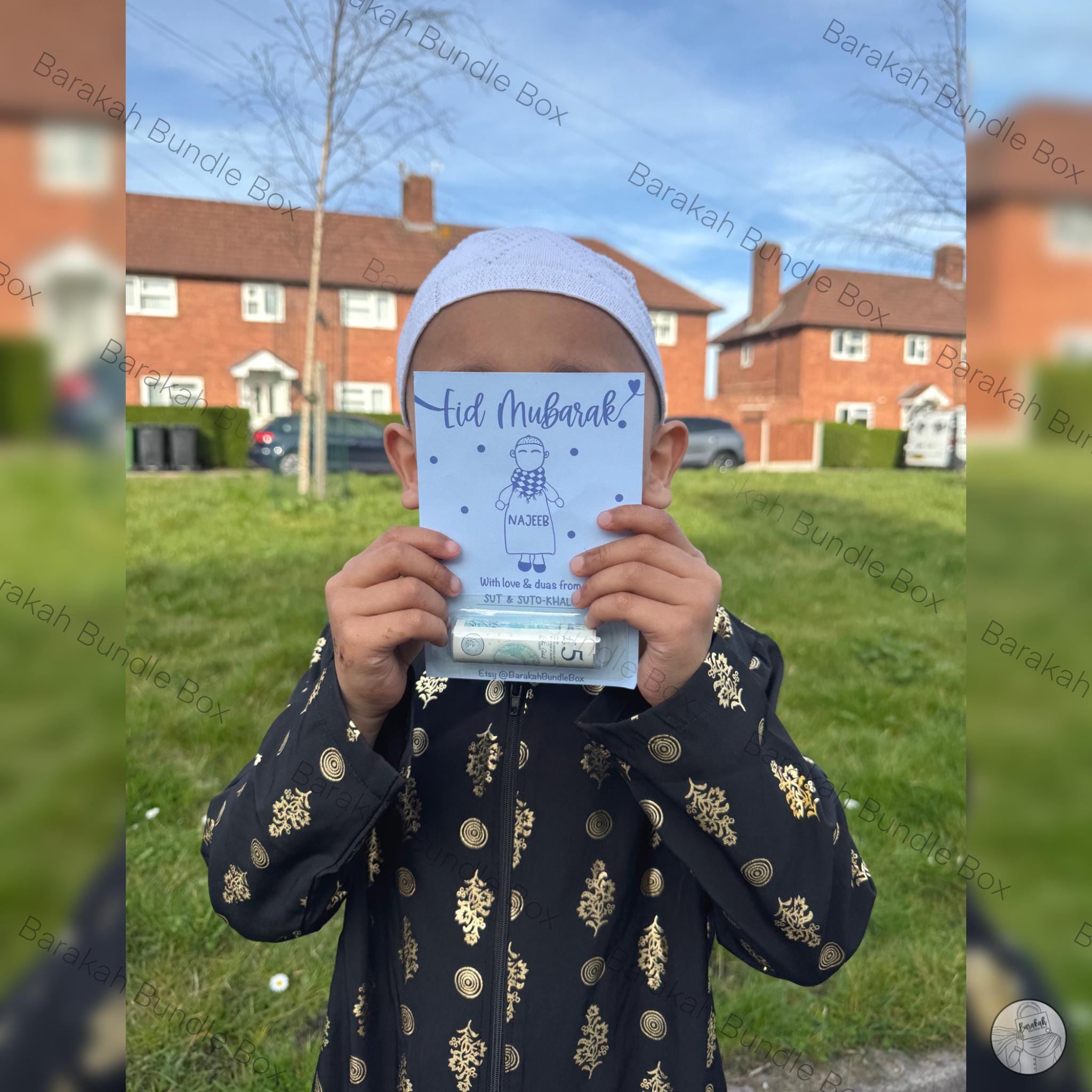 A6 size | Eid Money Wallet Holder | Personalised Options | Two Colours