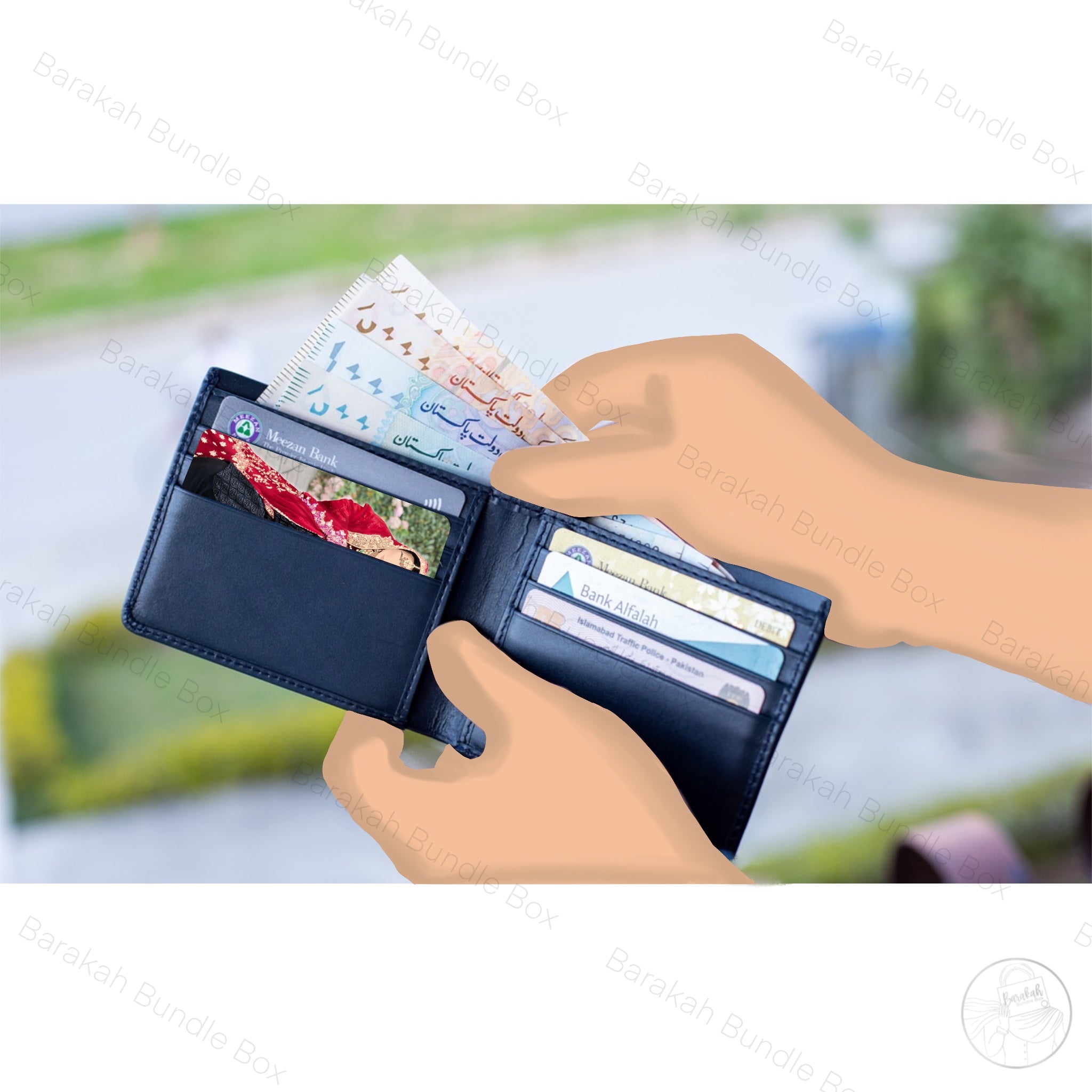 Personalised wallet Card gift keepsake