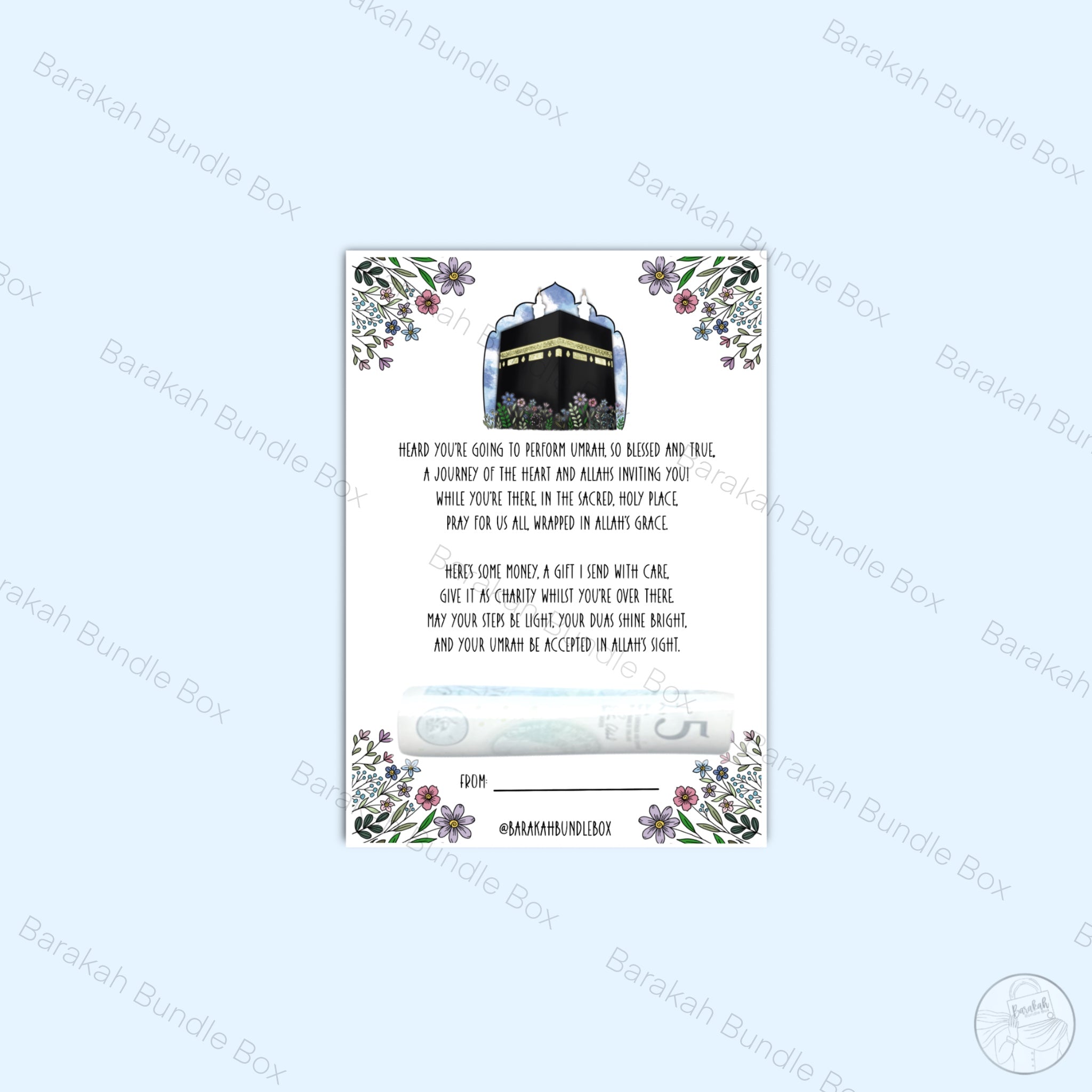 Umrah/Hajj Money Holder Gift-Giving