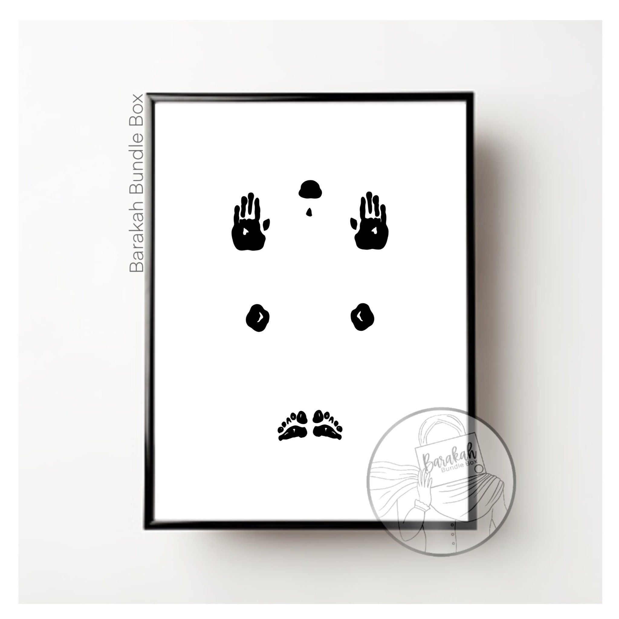 Minimal Sujood Sajdah Print
